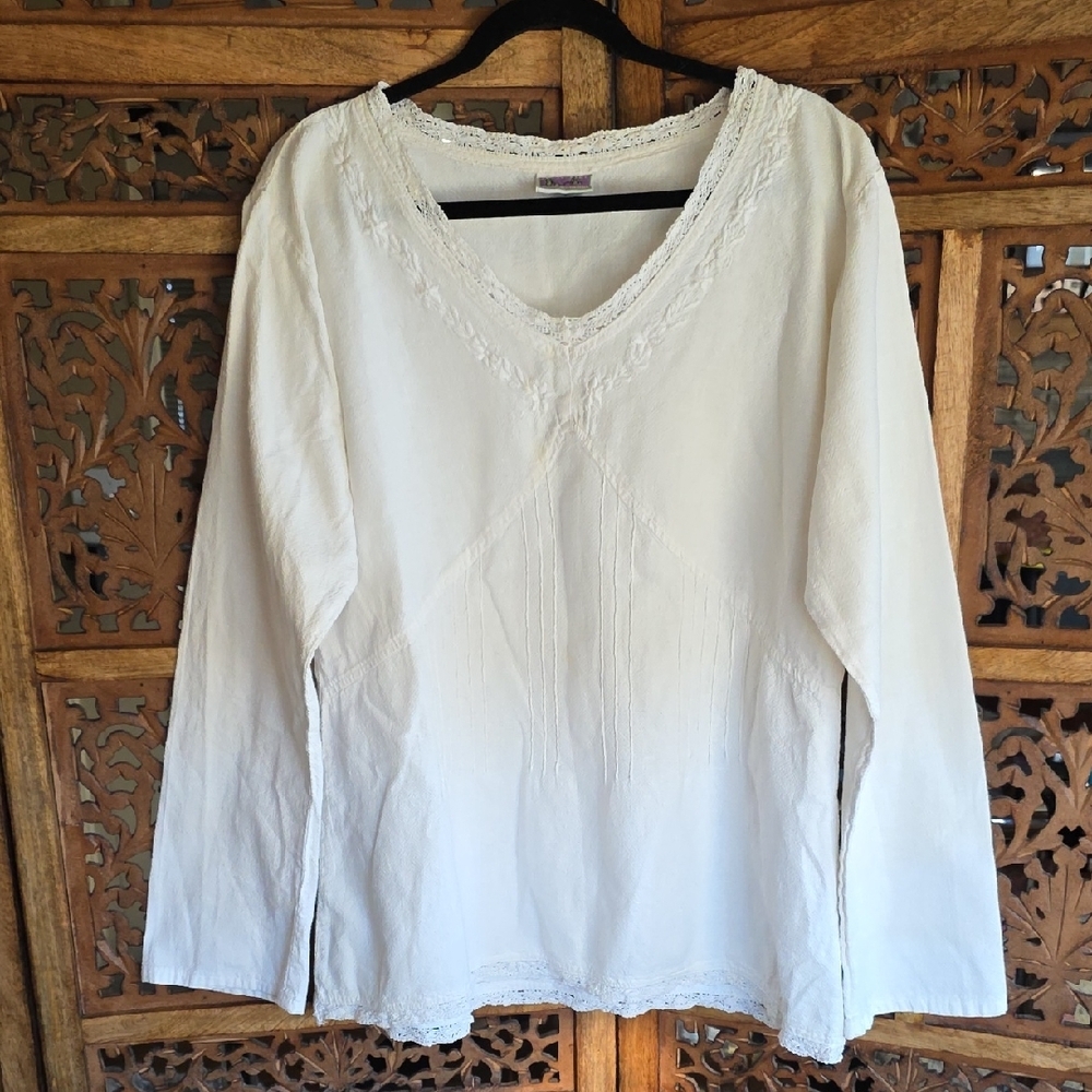 Eucalyptus White Women's Top